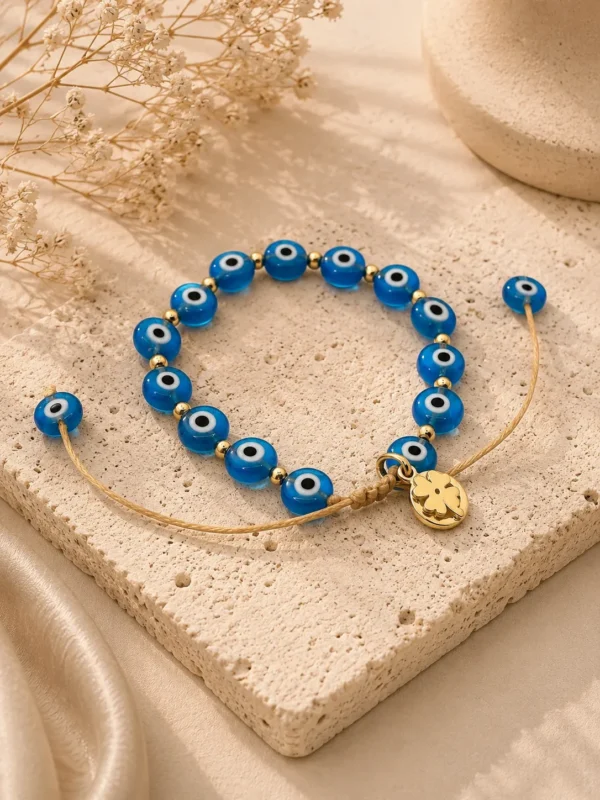 ChatGPT Image Jul 1, 2026, 03_45_14 PM Handmade Evil Eye Turquoise String Bracelet