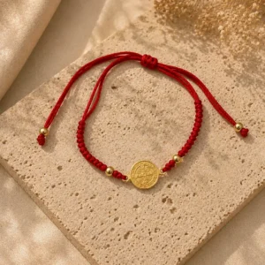 ChatGPT Image Jul 1, 2026, 03_58_19 PM Handmade Red String San Benito Bracelet
