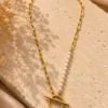 ChatGPT Image Jul 1, 2026, 05_34_01 PM Pearl Hook Lock Chain Necklace