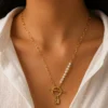 ChatGPT Image Jul 1, 2026, 05_35_41 PM Pearl Hook Lock Chain Necklace