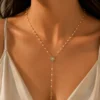 ChatGPT Image Jul 1, 2026, 05_45_55 PM Pearl Rosary Chain Necklace