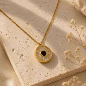 ChatGPT Image Jul 1, 2026, 05_50_20 PM Gold Black Eye Zircon Necklace