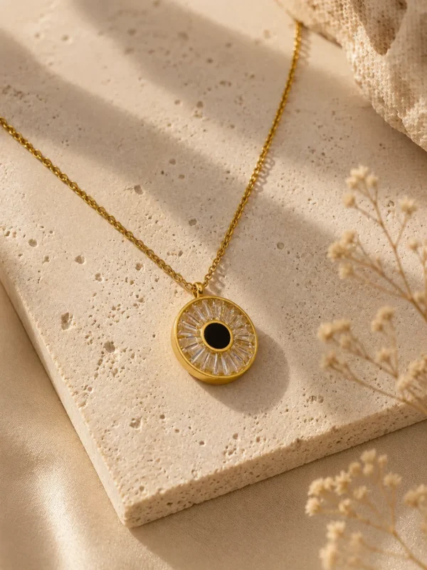 ChatGPT Image Jul 1, 2026, 05_50_20 PM Gold Black Eye Zircon Necklace