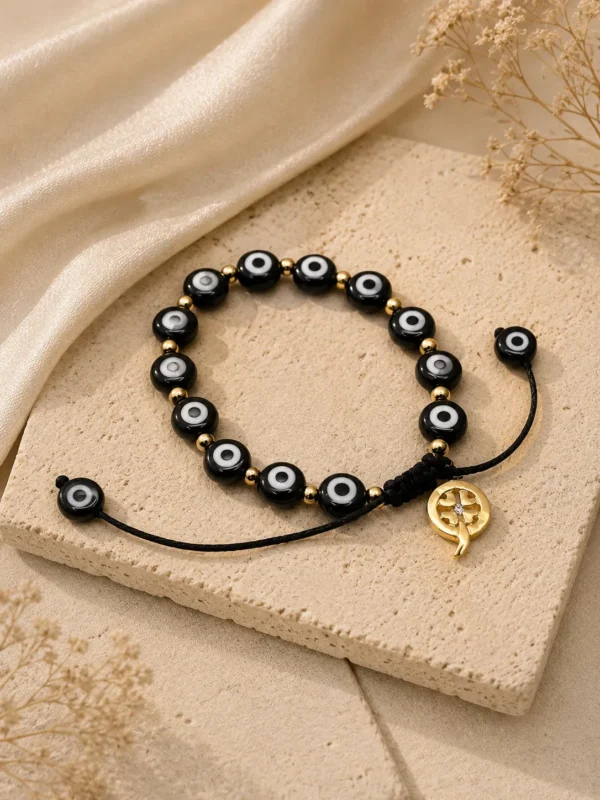 ChatGPT Image Jul 2, 2026, 05_31_54 PM Handmade Black Evil Eye String Bracelet