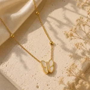 ChatGPT Image Jul 2, 2026, 07_24_27 PM Gold Mother of Pearl Butterfly Necklace