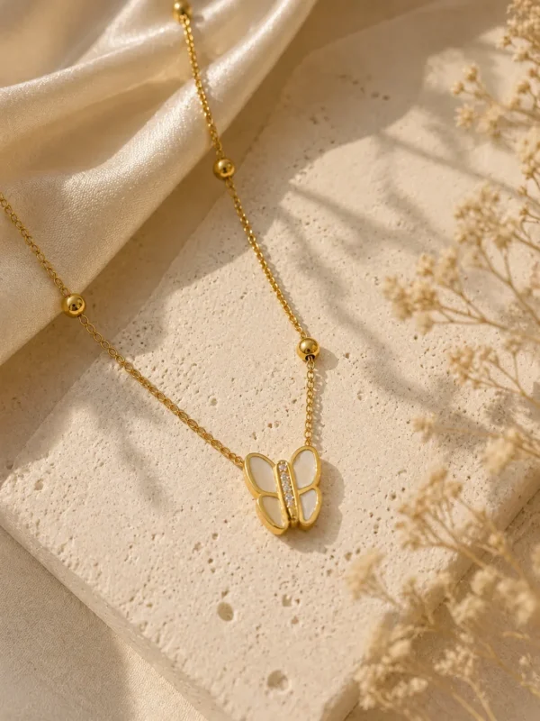 ChatGPT Image Jul 2, 2026, 07_24_27 PM Gold Mother of Pearl Butterfly Necklace