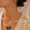 ChatGPT Image Jul 5, 2026, 06_45_53 PM Silver Green Opal Butterfly Jewelry Set