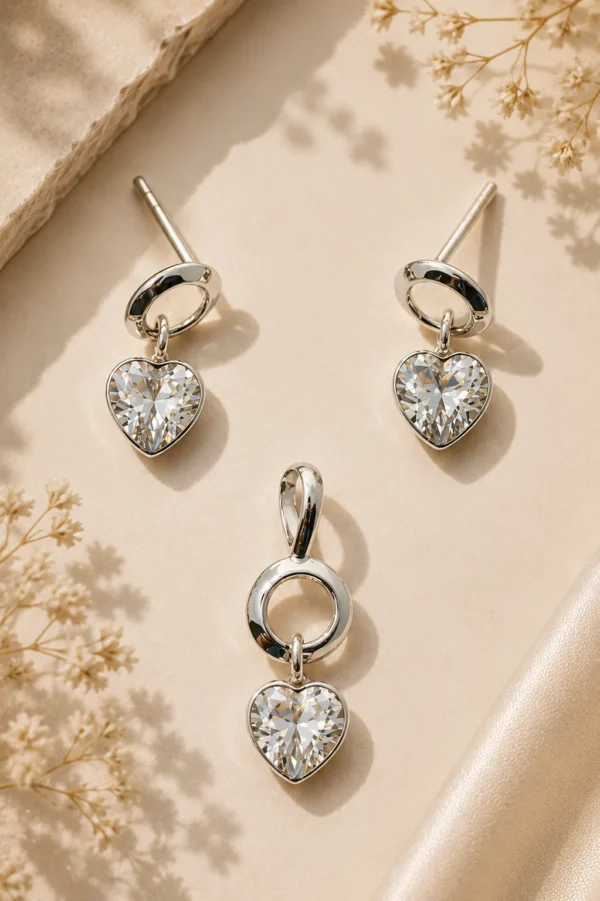 ChatGPT Image Jul 5, 2026, 07_13_31 PM Silver Heart Zircon Jewelry Set