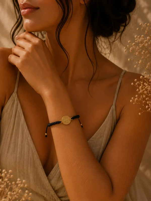 ChatGPT Image Jul 5, 2026, 08_54_18 PM Handmade Black String San Benito Bracelet
