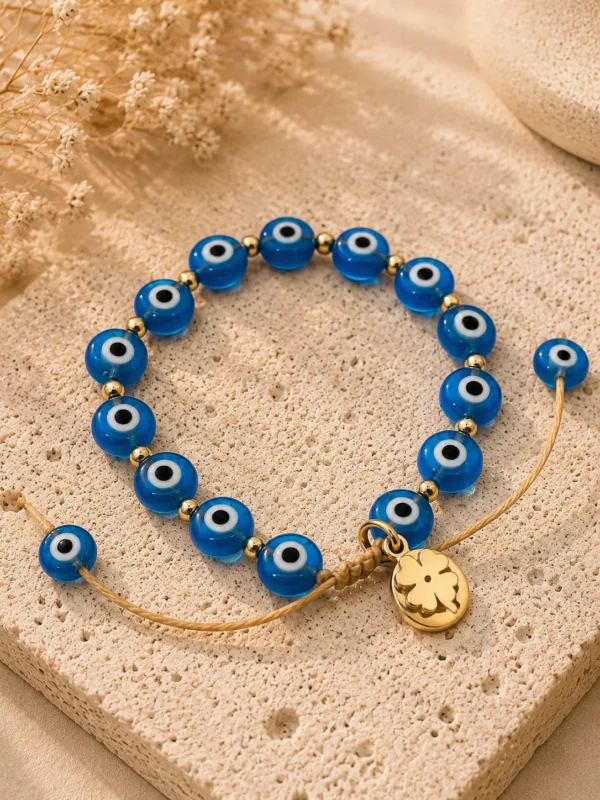 ChatGPT Image Jul 7, 2026, 10_11_04 AM Handmade Evil Eye Turquoise String Bracelet