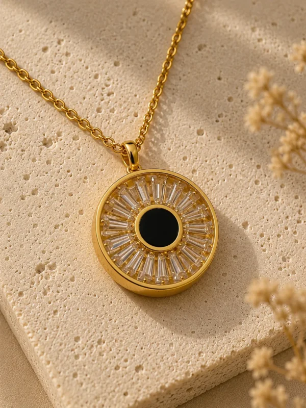 ChatGPT Image Jul 7, 2026, 12_10_36 PM Gold Black Eye Zircon Necklace