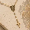 ChatGPT Image Jul 7, 2026, 12_21_43 PM Pearl Rosary Chain Necklace