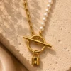 ChatGPT Image Jul 7, 2026, 12_25_21 PM Pearl Hook Lock Chain Necklace