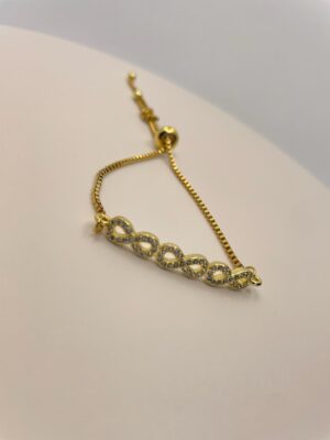 Bracelet Bangle Infinity Zircon Bracelet