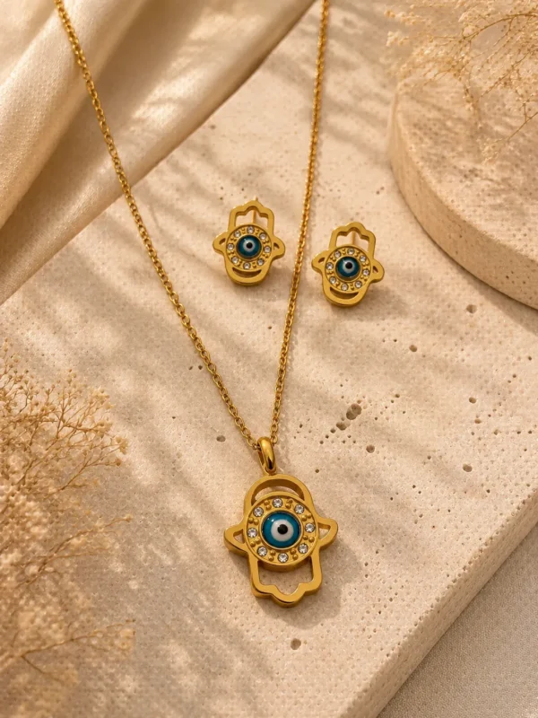 ChatGPT Image Jun 30, 2026, 10_52_37 PM Gold Hamsa Evil Eye Jewelry Set