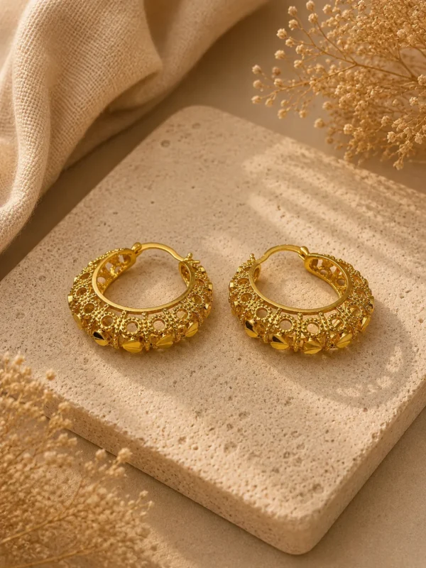 ChatGPT Image Jul 1, 2026, 04_23_34 PM Gold Hoop Harts Earrings