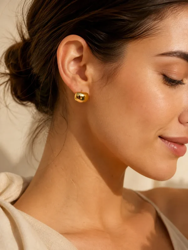 ChatGPT Image Jul 1, 2026, 04_38_33 PM Gold Dome Stud Earrings