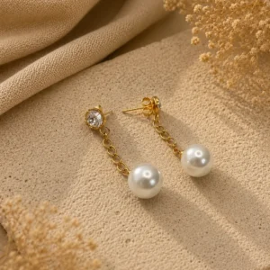 Pearl Drop Earrings
