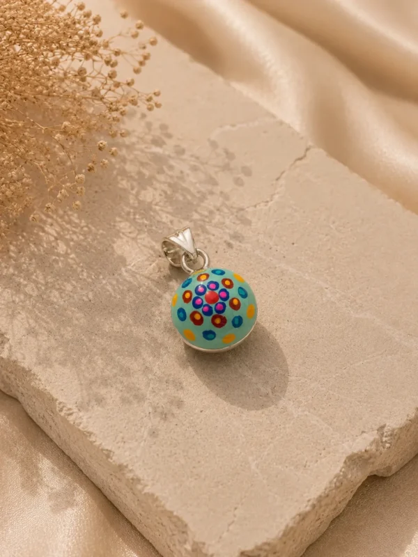 ChatGPT Image Jul 1, 2026, 05_24_11 PM Turquoise Harmony Ball Charm