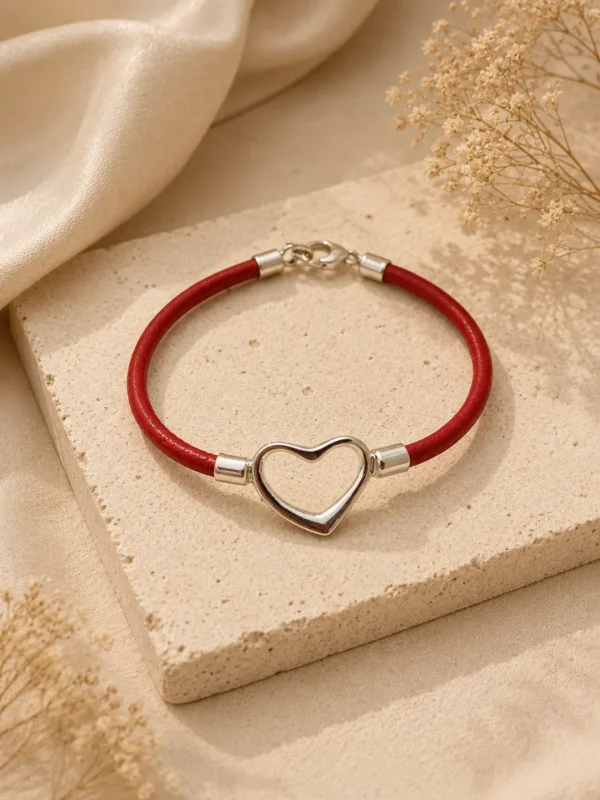 ChatGPT Image Jul 2, 2026, 06_20_25 PM Red Leather Heart Bracelet
