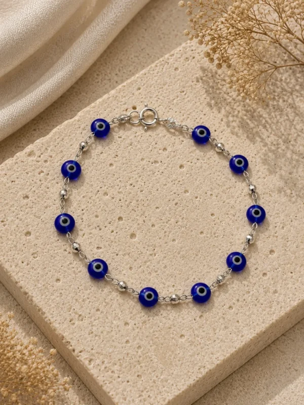 ChatGPT Image Jul 2, 2026, 06_35_12 PM Silver Turkish Evil Eye Charm Bracelet