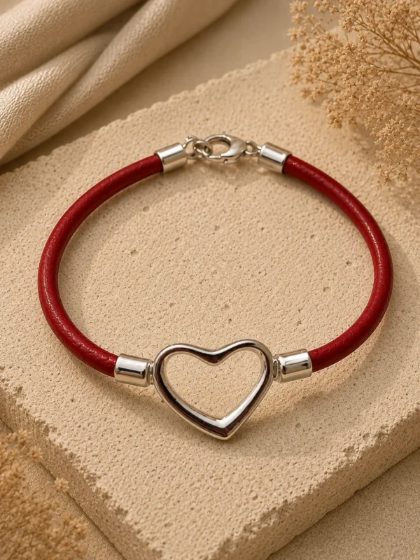ChatGPT Image Jul 7, 2026, 01_42_18 PM Red Leather Heart Bracelet