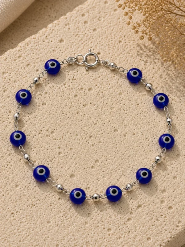 ChatGPT Image Jul 7, 2026, 03_25_14 PM Silver Turkish Evil Eye Charm Bracelet