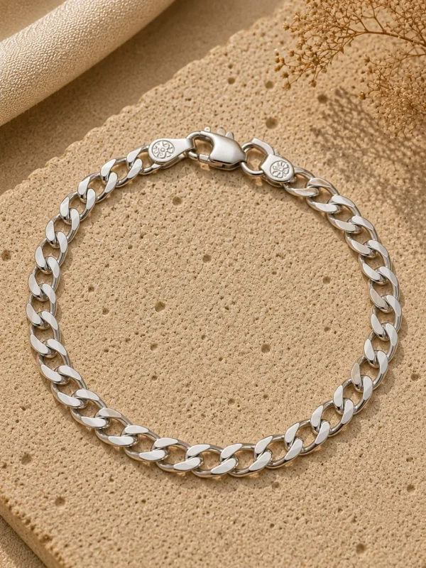 ChatGPT Image Jul 7, 2026, 03_58_52 PM Silver Cuban Link Bracelet