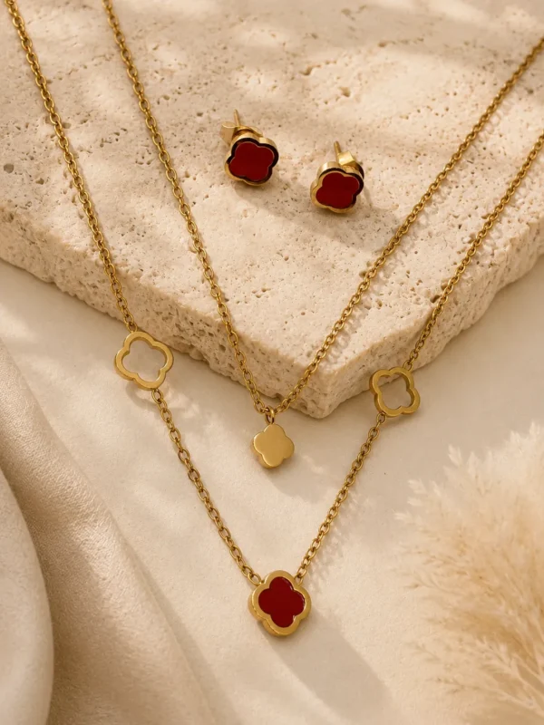 ChatGPT Image Jun 30, 2026, 10_40_47 PM Lucky Clover Jewelry Set