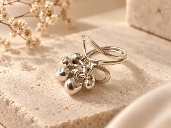 Ring Plata Bouquet of Hearts Silver Ring
